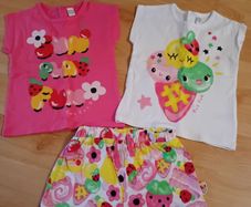 Tuc Tuc Mix n Match Tshirts and Short Set Age 3 yrs