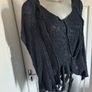 Lily White by Acconda unusual navy vest UK18 EU46 Postage included Image 2