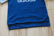 Ladies Blue and grey ADDIDAS sports top  hoodie size small/8 to 10