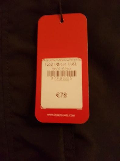 Navy ladies jacket with hood