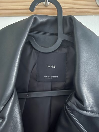 mango leather jacket