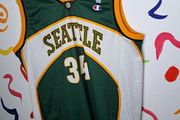 Vintage NBA Jersey Seattle Supersonics Ray Allen