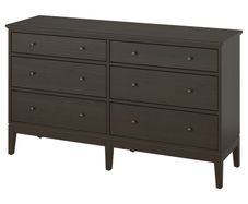 IKEA IDANAS 6 drawer chest