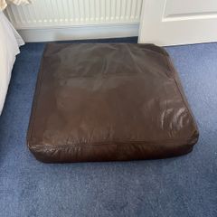 Leather bean bag