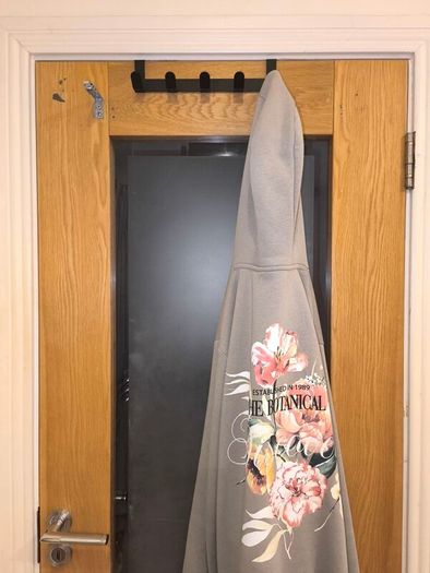 Black door hangers