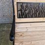 Cast iron garden bench Image 4