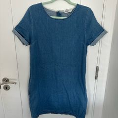 [clothes for adults] Lovely jeans summer dress with pockets, size 40/12