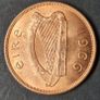 Fantastic 1966 Ireland 1d Peny Unc Coin Image 4
