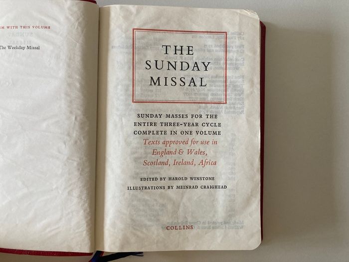 The Sunday Missal 1979