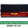 NEW Pure Sine Wave Inverter 12v 3000W Car Power Solar Inverter 12/24V DC to AC 220V Converter Transformer continues power 1500w Image 5
