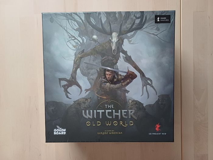 The Witcher - Old World Fantasy Miniatures Board Game Shaded Deluxe Edition 2023 NEW SEALED