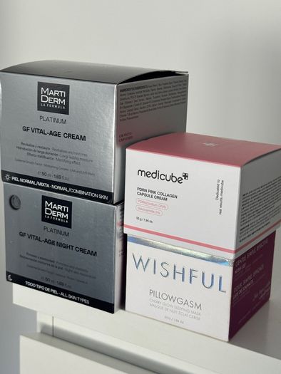 Korean and other moisturisers new