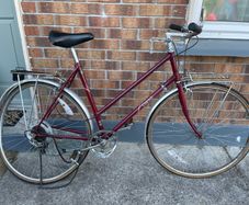 Raleigh bike frame - in need of repair