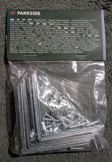 Parkside Angle Brackets (8-pack)