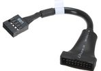 USB 2.0 9 Pin Motherboard Female to USB 3.0 20 Pin Male Cable Adapter