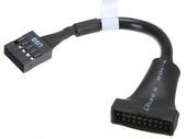 USB 2.0 9 Pin Motherboard Female to USB 3.0 20 Pin Male Cable Adapter