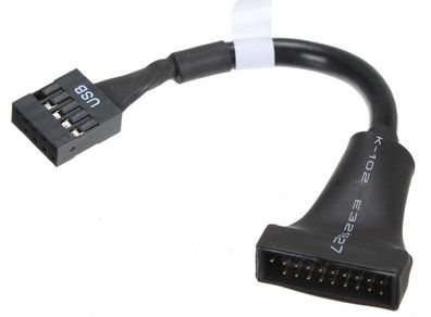 USB 2.0 9 Pin Motherboard Female to USB 3.0 20 Pin Male Cable Adapter