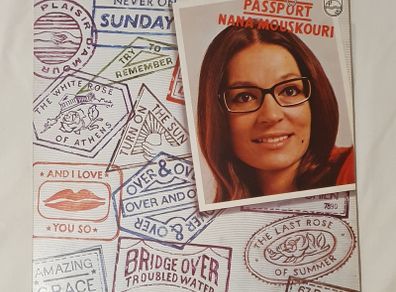 Nana mouskouri passport 12" vinyl in Fab condition