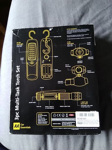 AA 3 Piece Torch Set