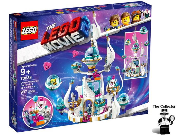 LEGO Movie 2 Set 70838 Queen Watevra's So-Not-Evil Space Palace 997pcs Brand New Sealed