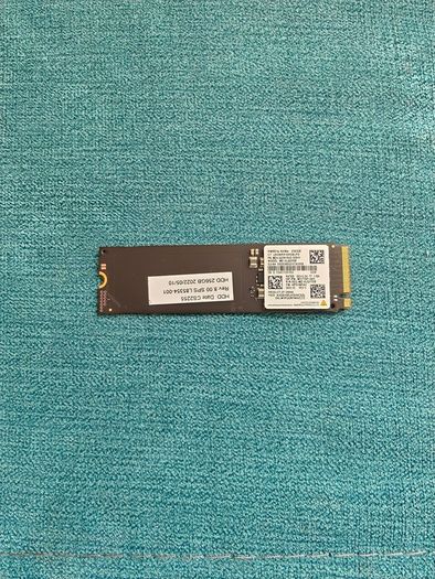 256GB Samsung Nvme M.2 Ssd