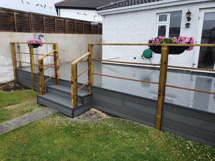 Composite decking supplied and fitted