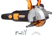 Electric Wall Chaser, Wall Groove Cutting Machine 133mm, Groove Cutting Machine Depth 42mm, Wall Slotting Machine 2500W, Wall Cutting Cutter Machine with Water Pump