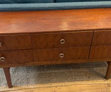 Mid-century modern style wooden sideboard