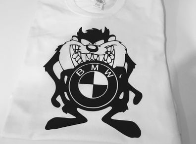 Funny Bmw Evil Printed T-shirt Top Birthday T-shirt Great Gift Present