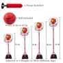 Portable Basketball Stand with Net and Ball Outdoor Indoor Adjustable Sport Game Play Set for 3 Years Old Image 2