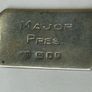 An antique solid silver ID bracelet WWII Image 6
