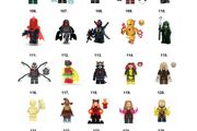 Marvel DC Super Hero Minifigures Lego Compatible (P-Z)