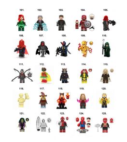 Marvel DC Super Hero Minifigures Lego Compatible (P-Z)
