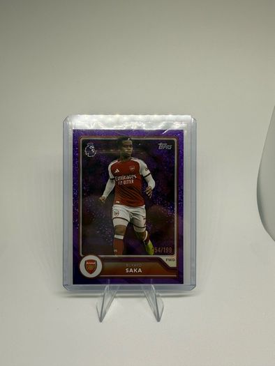 Football Trading Cards Topps Premier League 2026/27 Purple Parallel /199