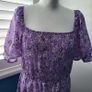 Purple floral summer dress, Size XXL / UK18, Brand new Image 2