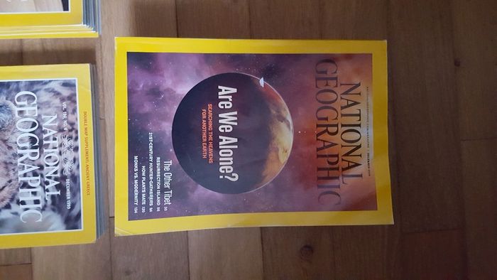 National Geographic magazines x 400 from early 20th century to 2009