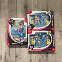 Pokemon 30th anniversary 3x Greninja Ex Boxes