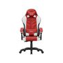 Huzaro Force 2.7 Red Velour Gaming Chair Ergonomic Reclining Gaming Chair Image 3