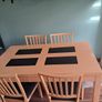 Dining table and 6 chairs Image 2