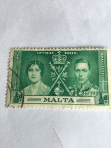 Old 1937 British Empire stamp