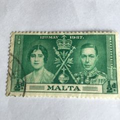 Old 1937 British Empire stamp