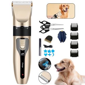 Electric Pet Hair Clippers Trimmer Cat Dog Grooming Shaver Kit Cordless