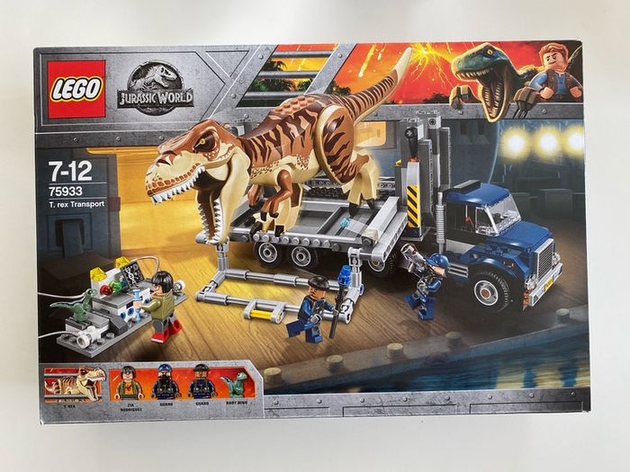 Lego Jurassic World T. rex Transport 75933