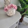 Brand new dusky pink floral crown headpiece fascinator headband crown Image 4