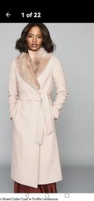 Reiss Long Wool Coat UK12 BNWT