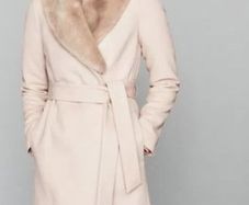 Reiss Long Wool Coat UK12 BNWT