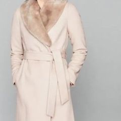 Reiss Long Wool Coat UK12 BNWT