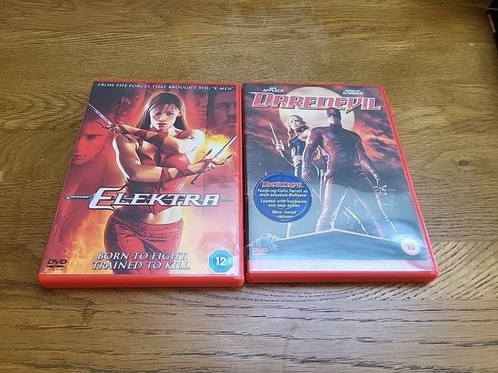 DareDevil Directors cut and Elektra double pack dvd
