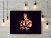 Myke Tyson printed picture on pvc foamex board