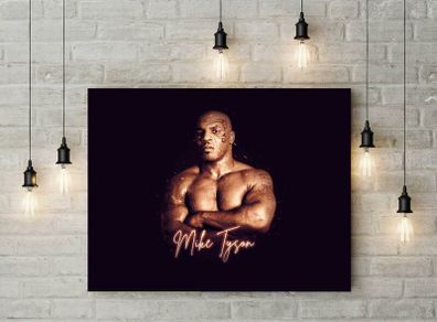 Myke Tyson printed picture on pvc foamex board